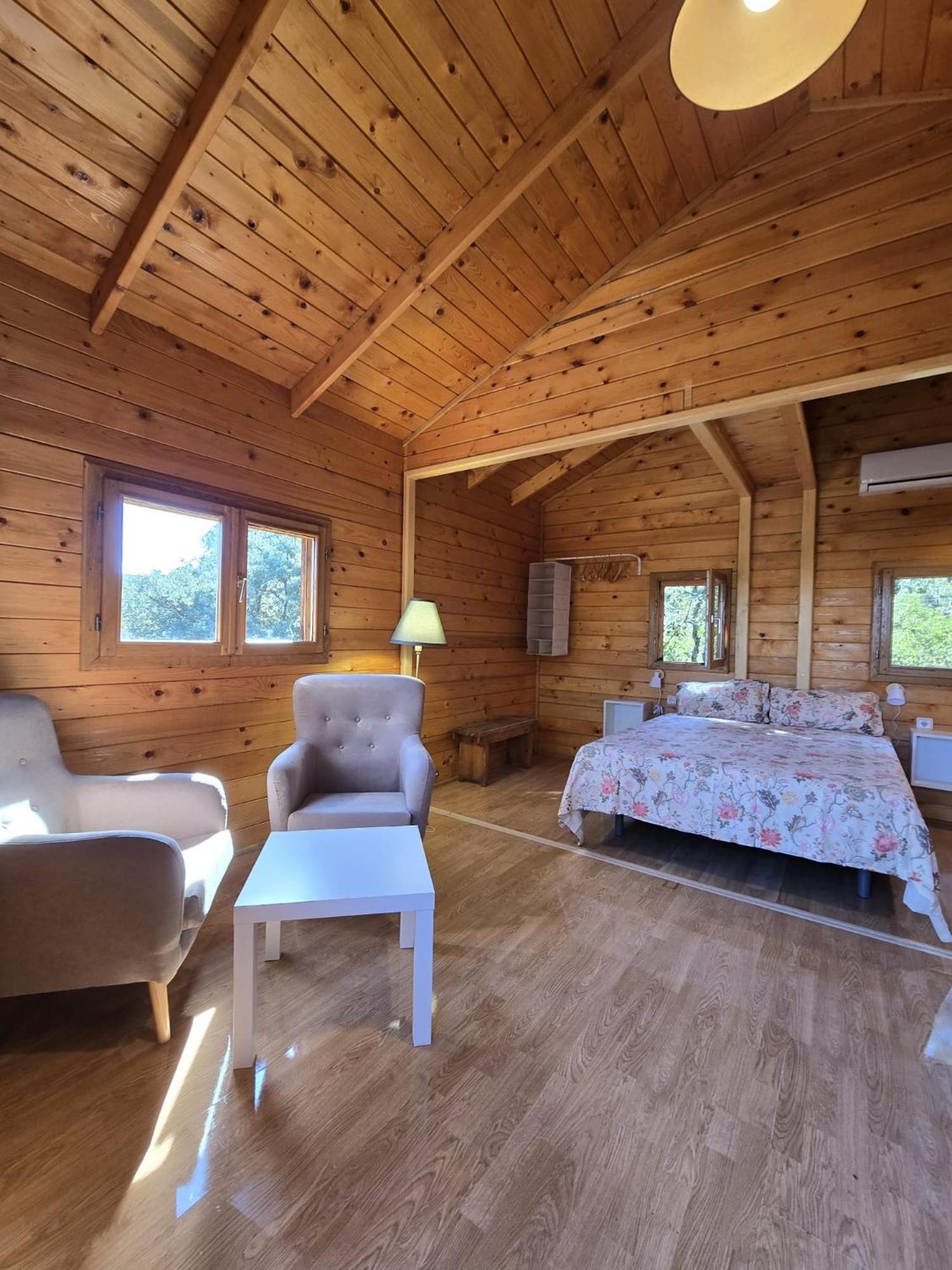 Nuevo Ecolodge Cabaneros Retuerta de Bullaque ภายนอก รูปภาพ