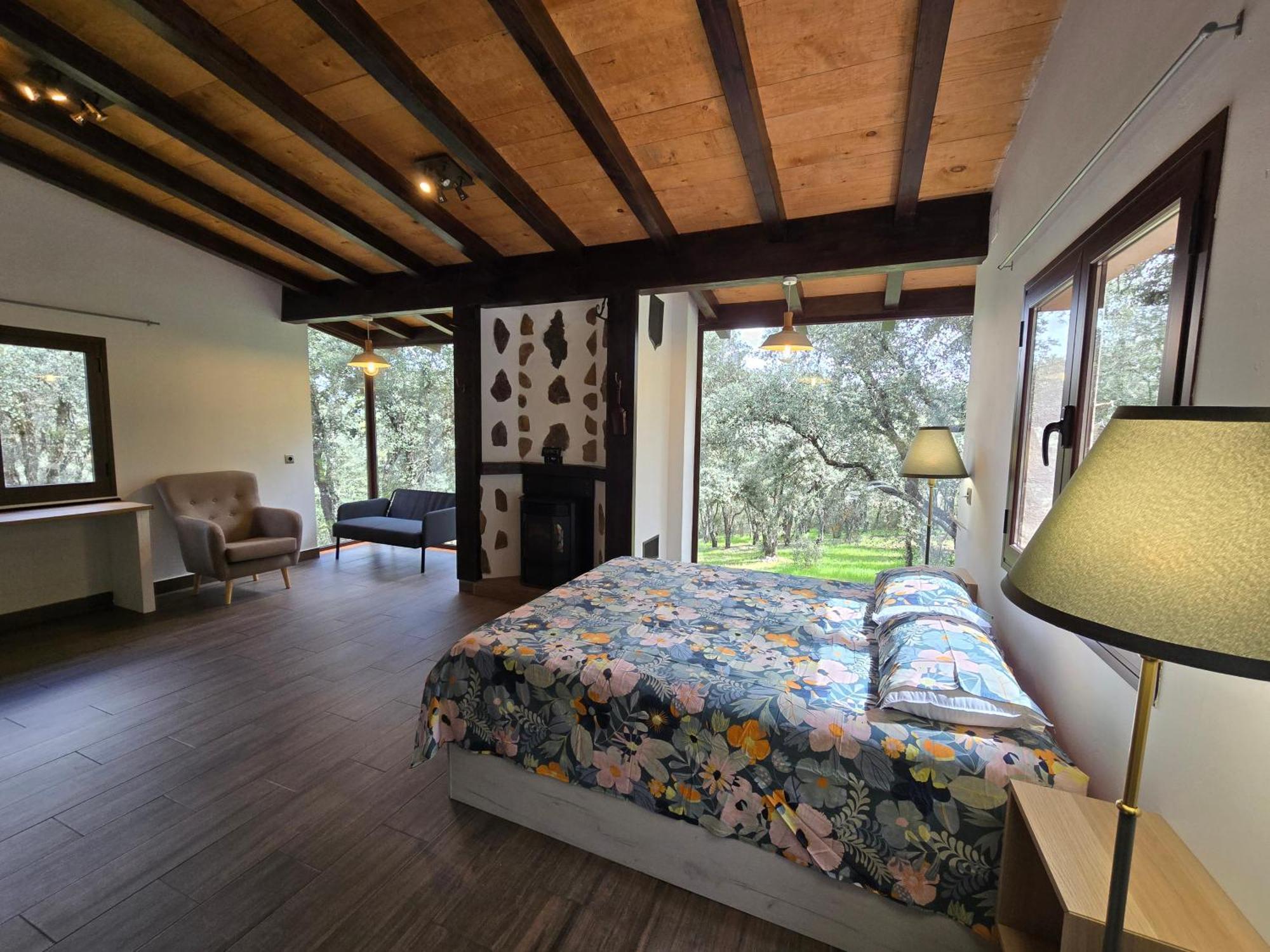 Nuevo Ecolodge Cabaneros Retuerta de Bullaque ภายนอก รูปภาพ